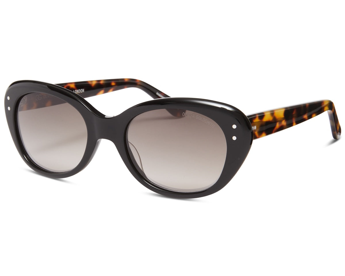Sophia Sunglasses with Black Leopard acetate frame