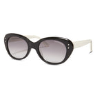 Sophia Sunglasses with Black & Ivory acetate frame