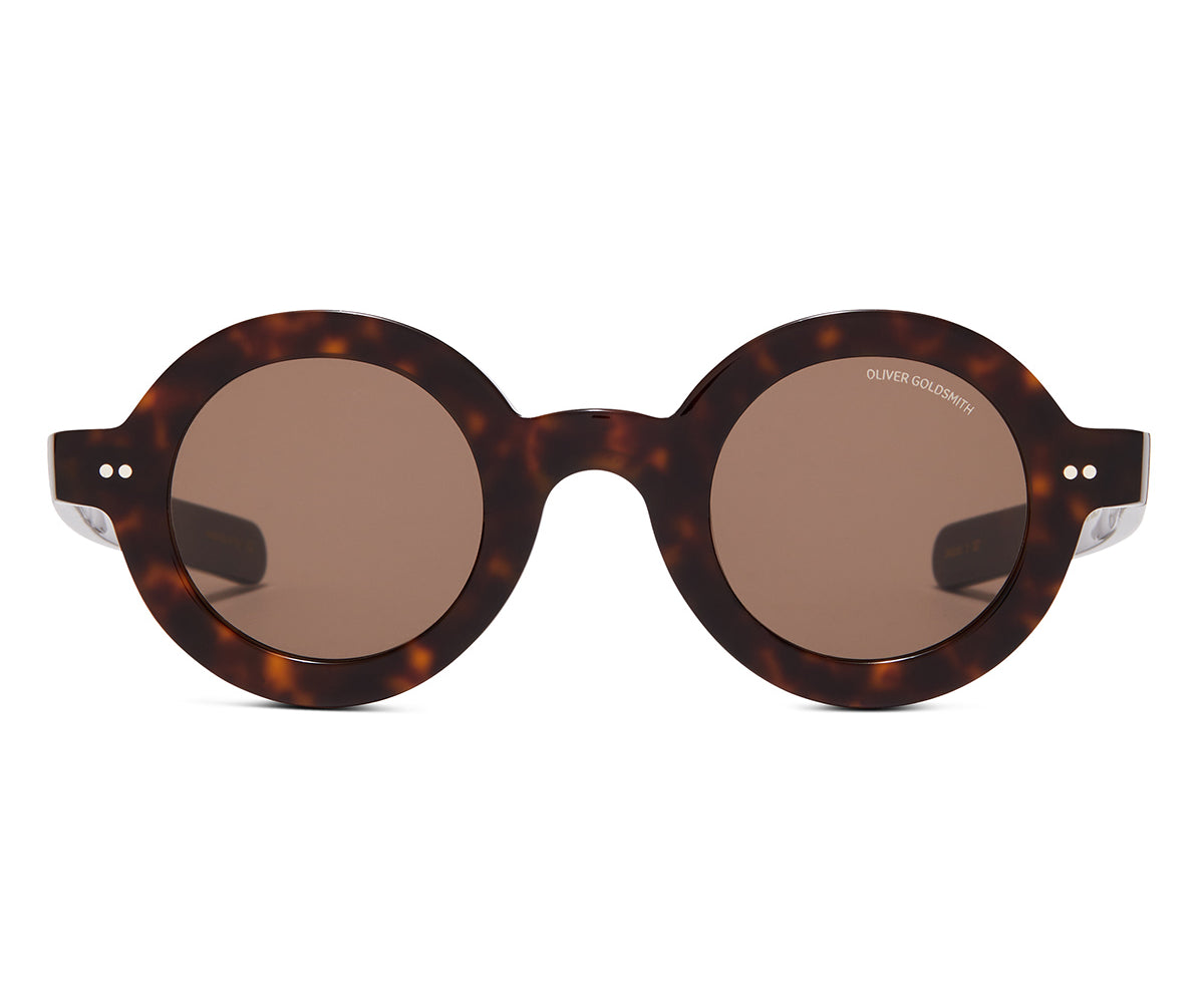 The 1930'S - 001 Sunglasses with Silk Tortoise acetate frame