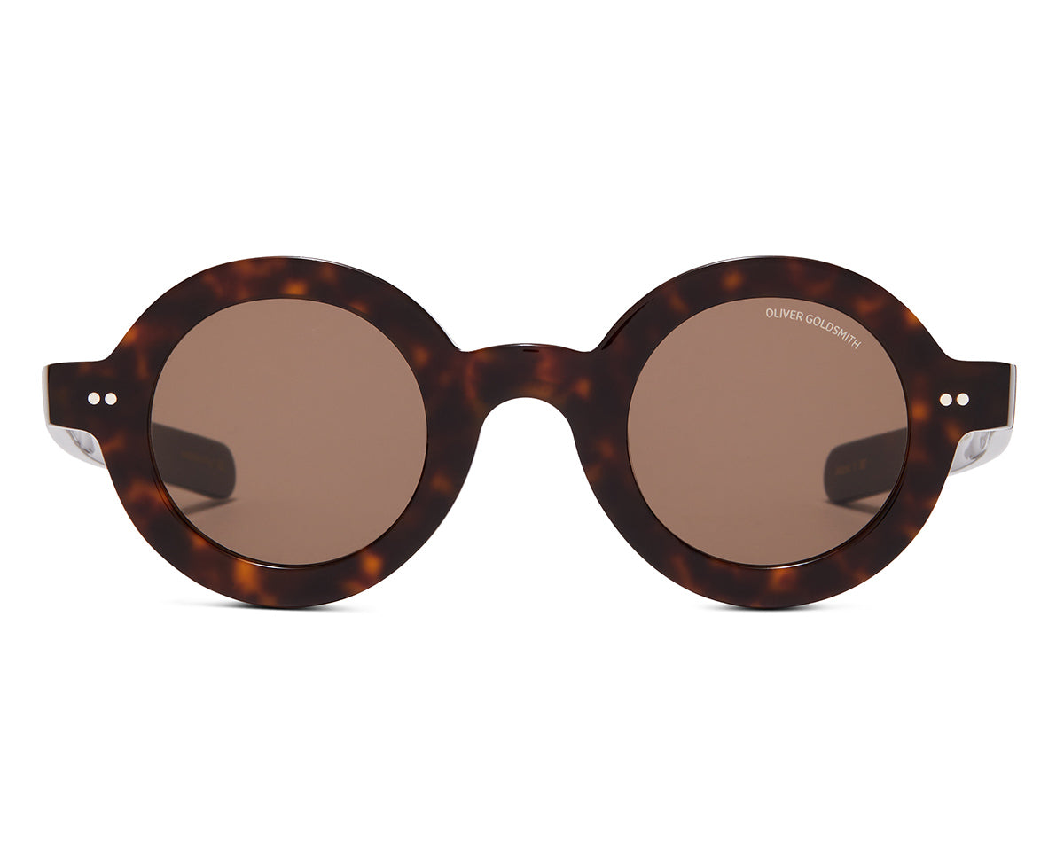 The 1930'S - 001 Sunglasses with Silk Tortoise acetate frame