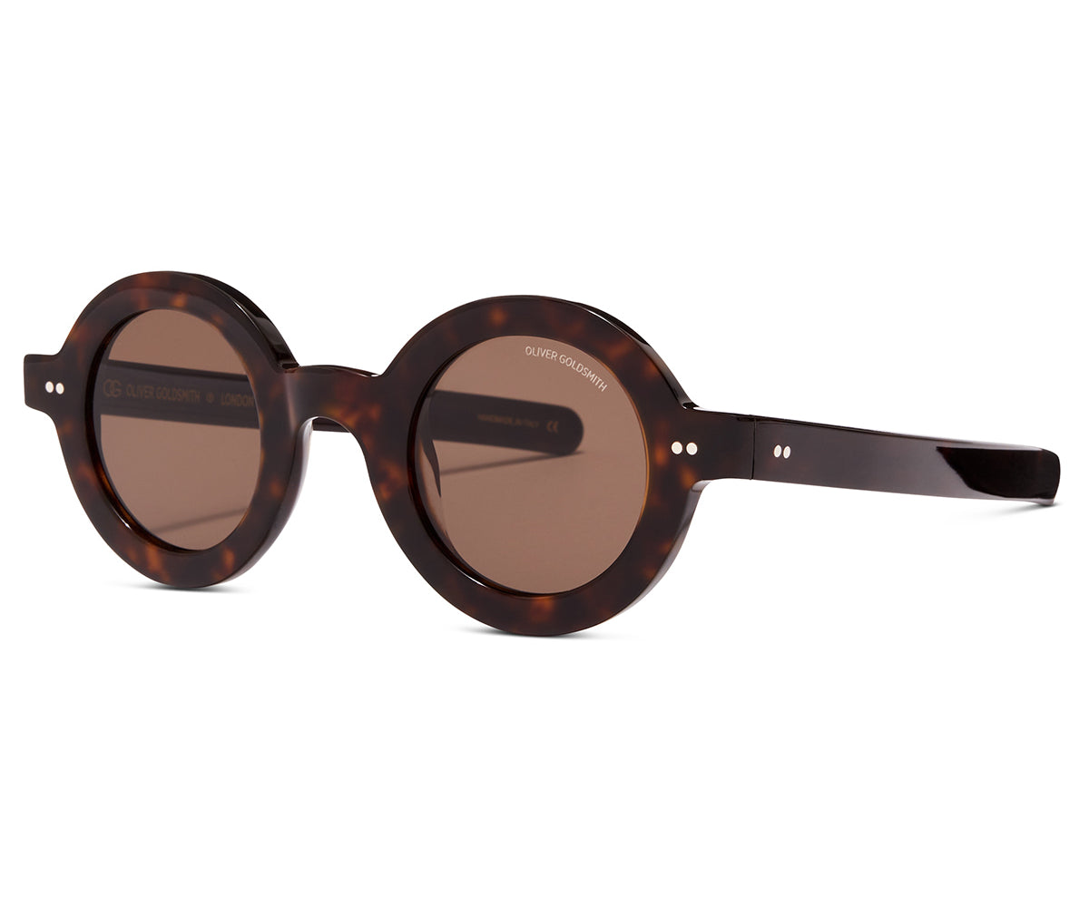 The 1930'S - 001 Sunglasses with Silk Tortoise acetate frame