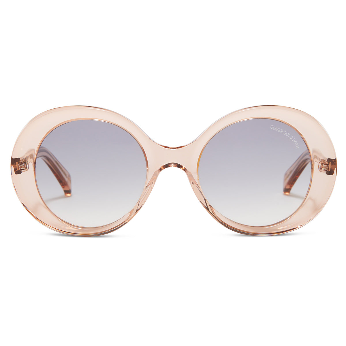 The 1960S 001 Sunglasses with Pink Champagne acetate frame