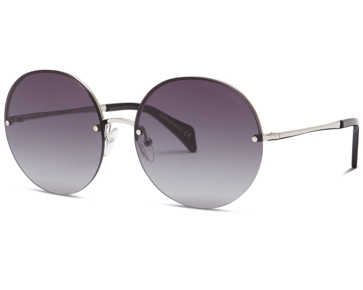 The 1970S 001 Sunglasses with Smoke (Armani Gold Silver) acetate frame