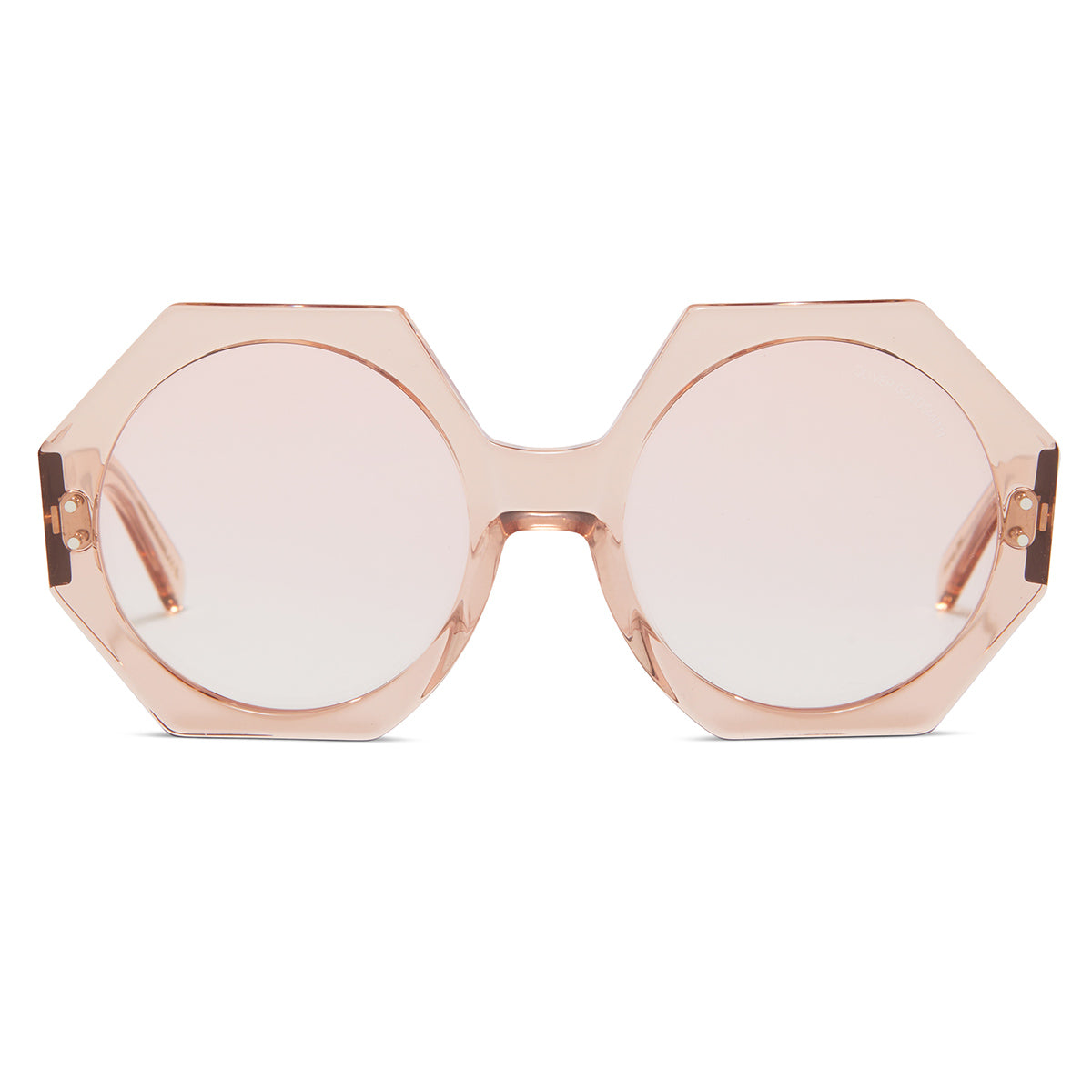 Hex Sunglasses with Pink Champagne acetate frame