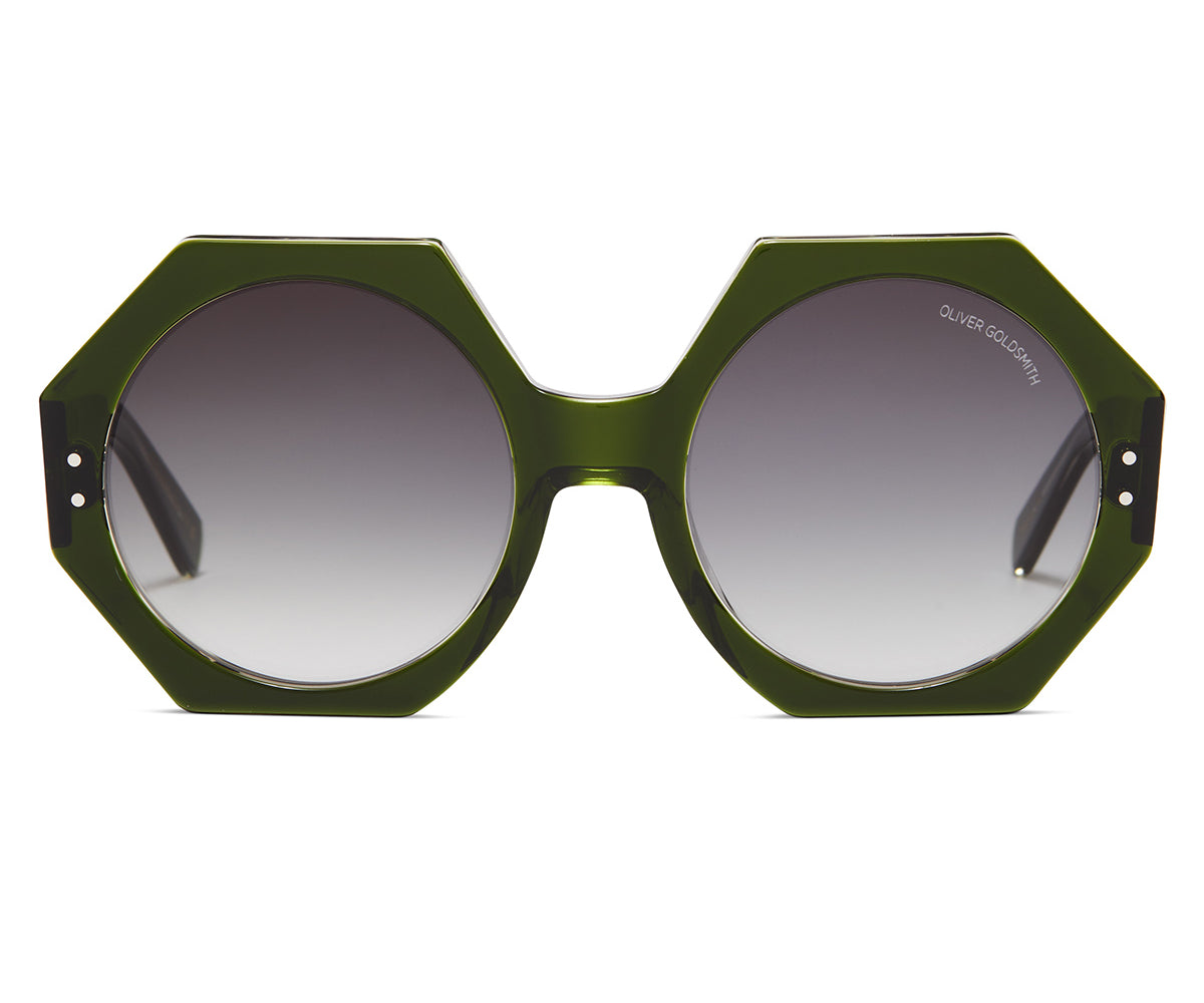 Hex Sunglasses with Seafoam Champagne acetate frame