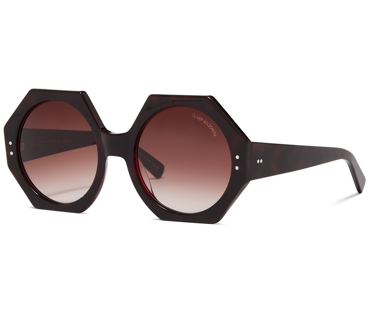 Hex Sunglasses with Tortoise Cherry acetate frame