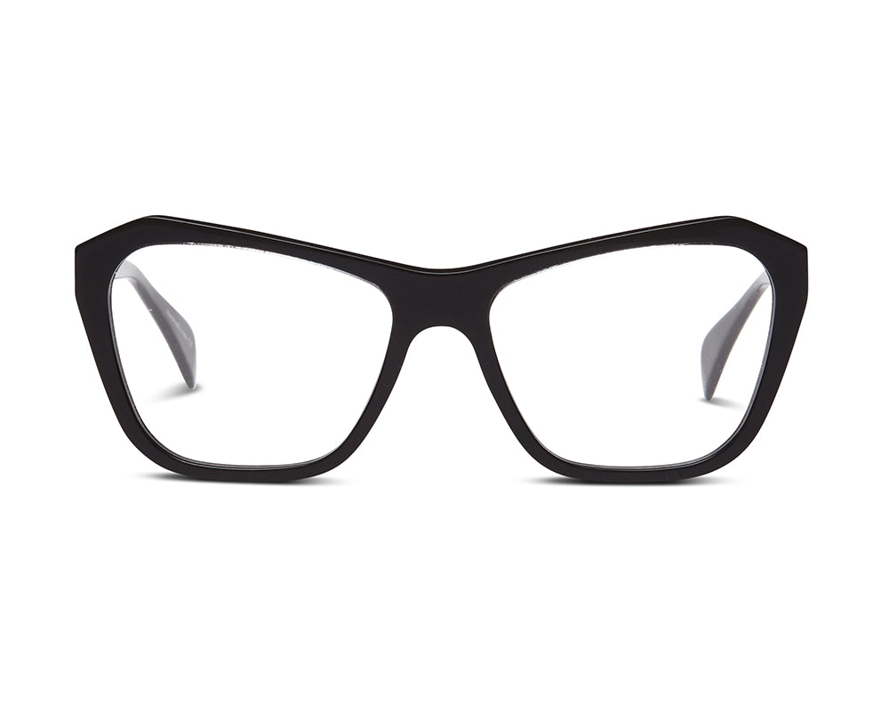 Hathaway Sunglasses with Black Glass acetate frame
