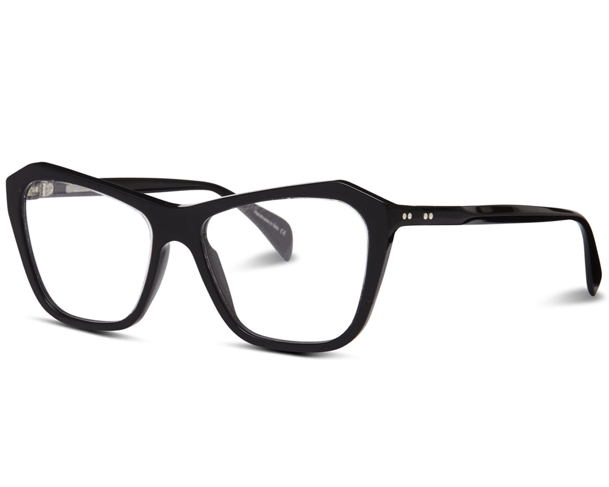 Hathaway Sunglasses with Black Glass acetate frame