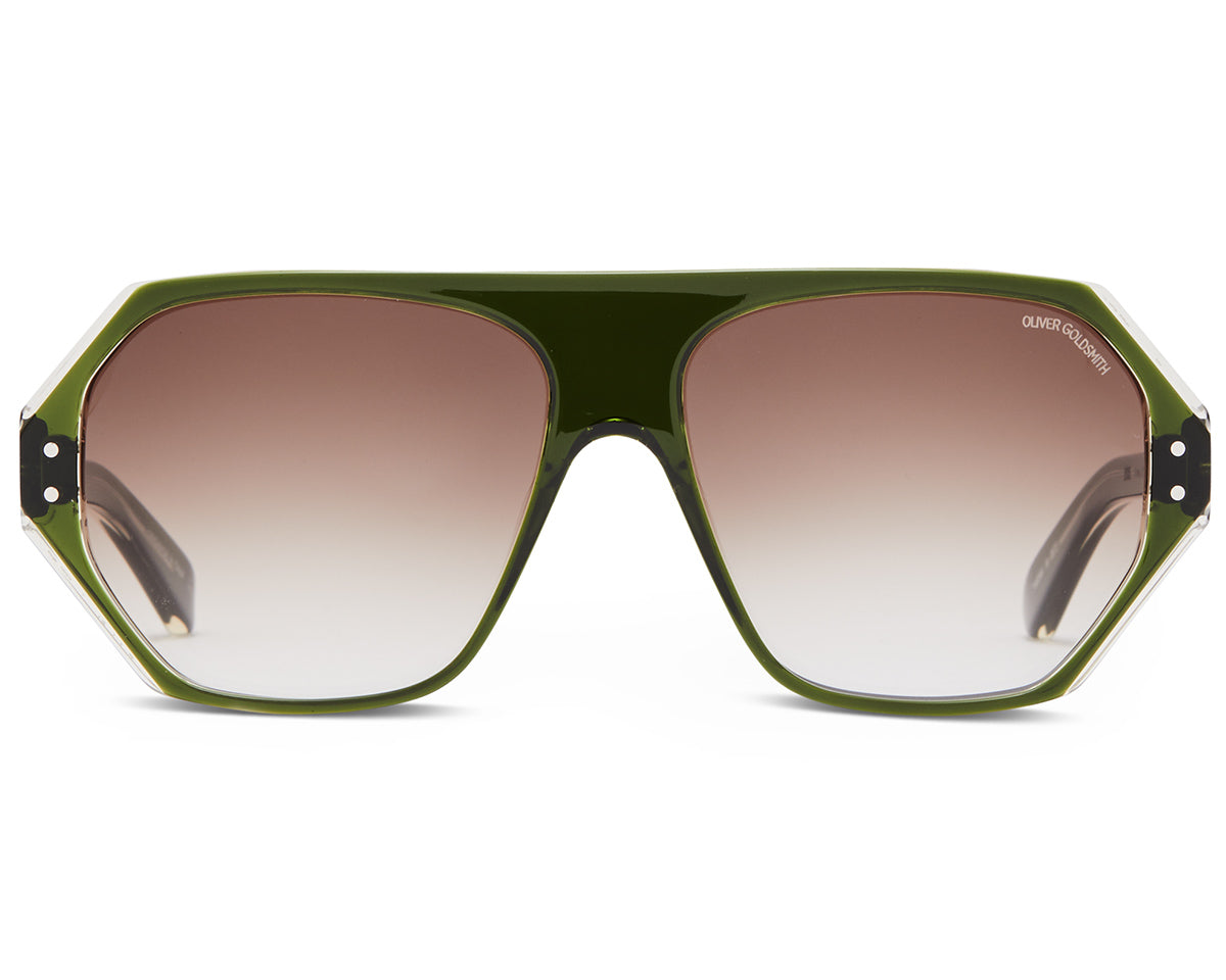 Kendal Sunglasses with Seafoam & Champagne acetate frame