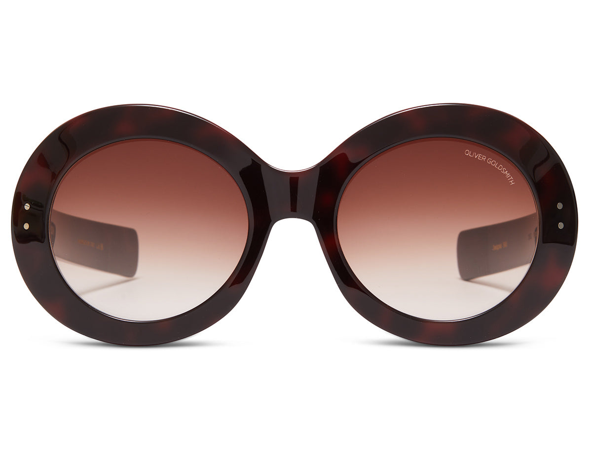 Koko Sunglasses with Tortoise & Cherry acetate frame