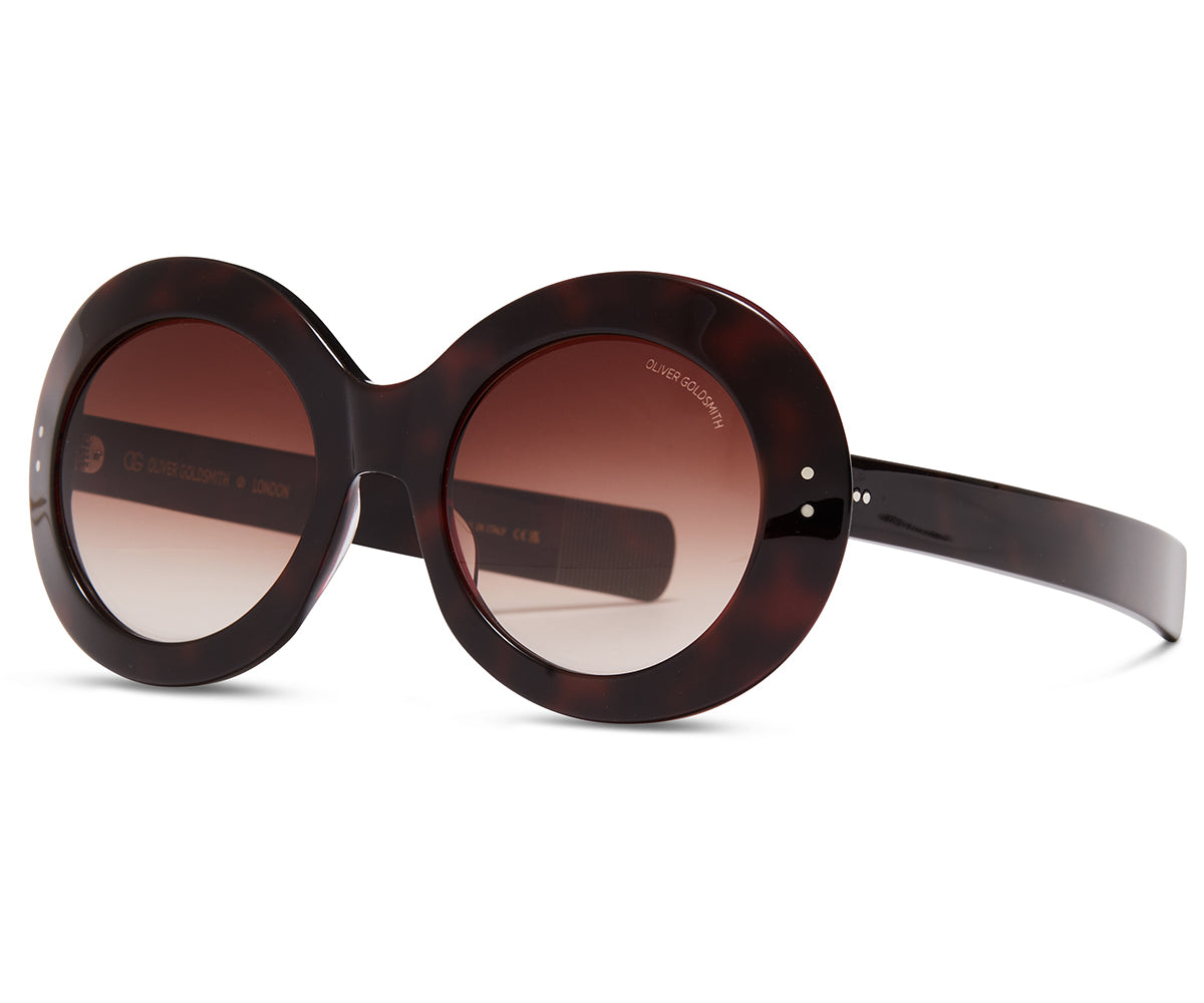 Koko Sunglasses with Tortoise & Cherry acetate frame