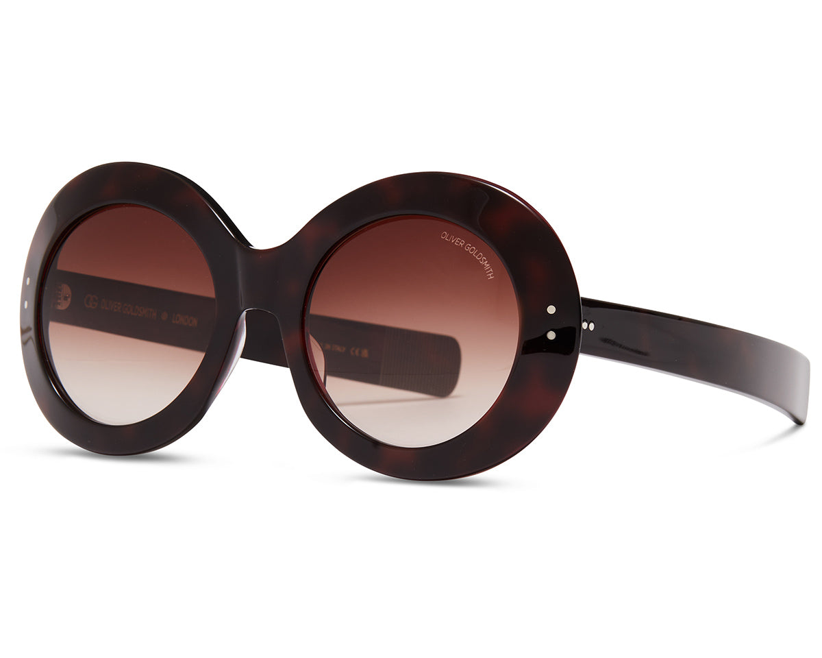Koko Sunglasses with Tortoise & Cherry acetate frame
