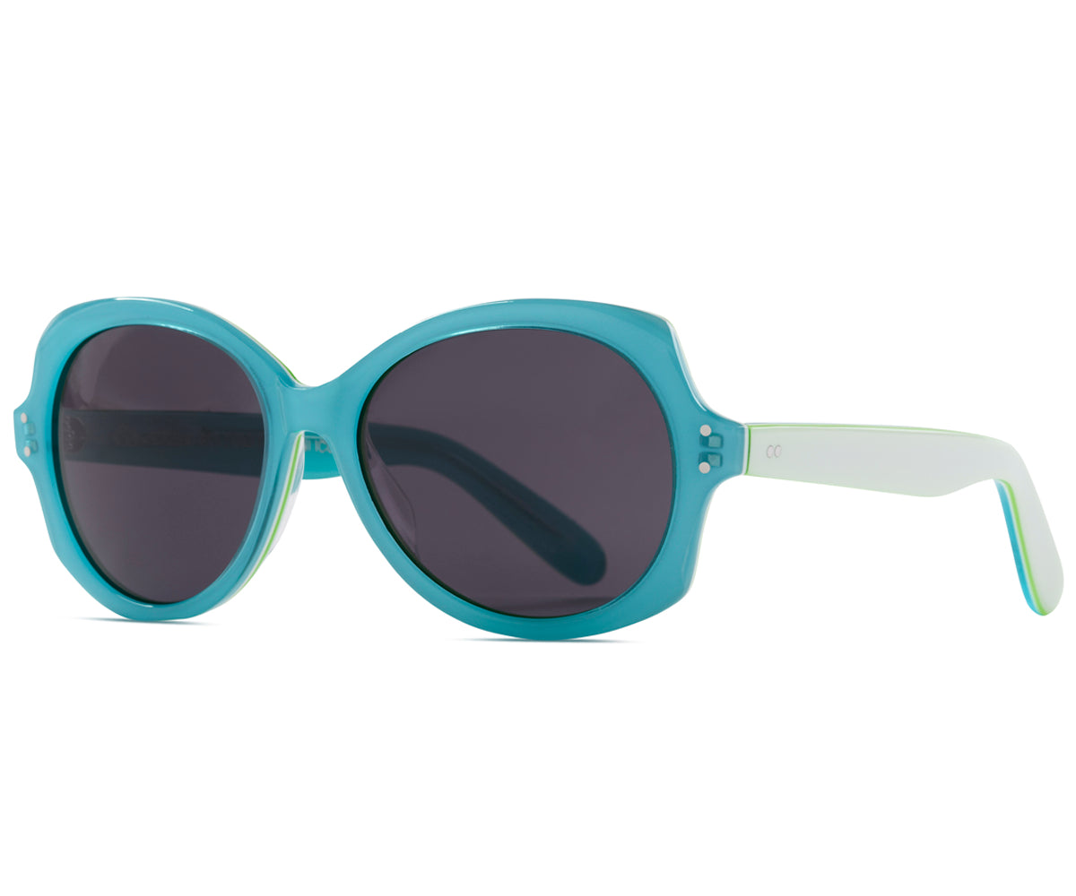 Moonshine Kids Sunglasses with Aqua Fresh acetate frame