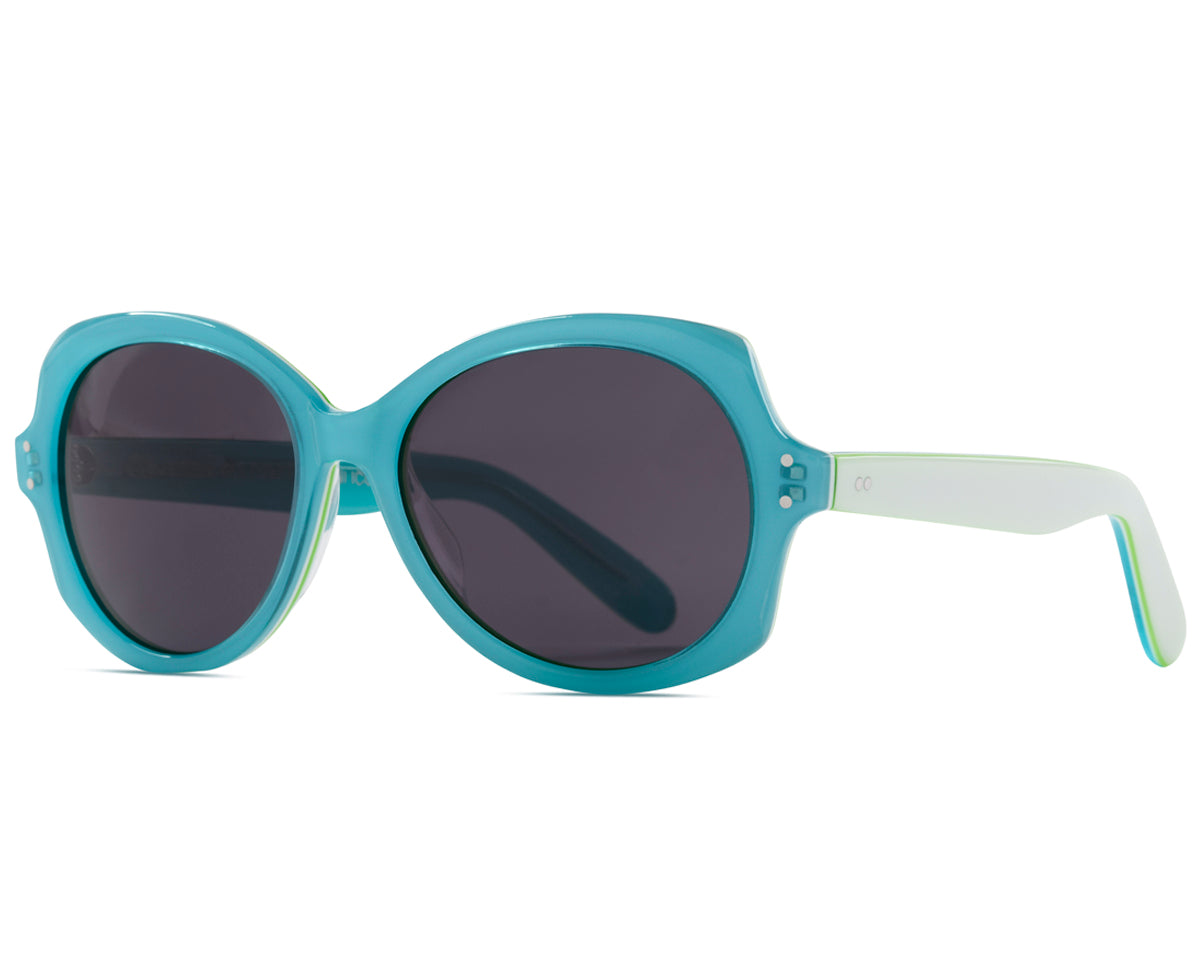 Moonshine Kids Sunglasses with Aqua Fresh acetate frame