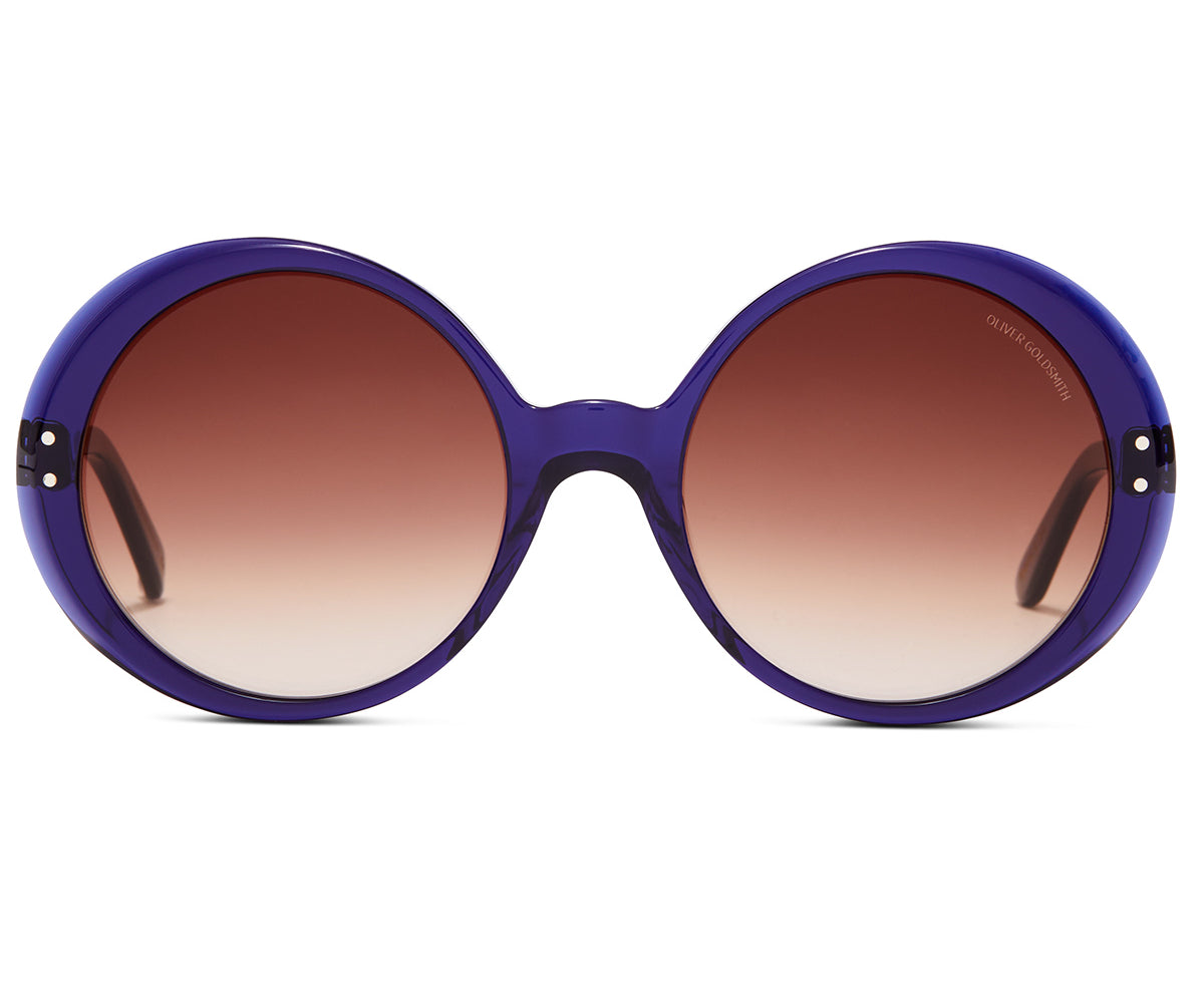 Oops Sunglasses with Navy acetate frame