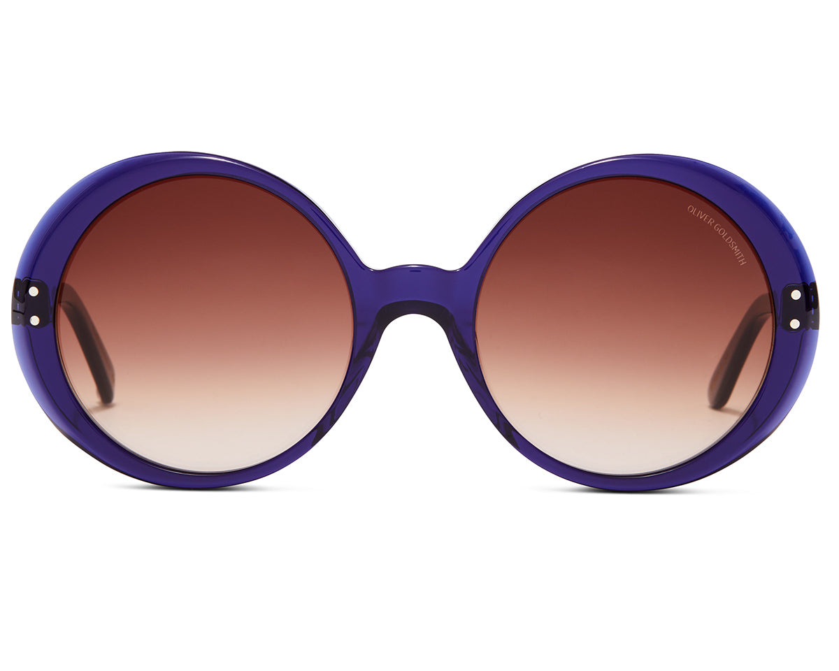 Oops Sunglasses with Navy acetate frame