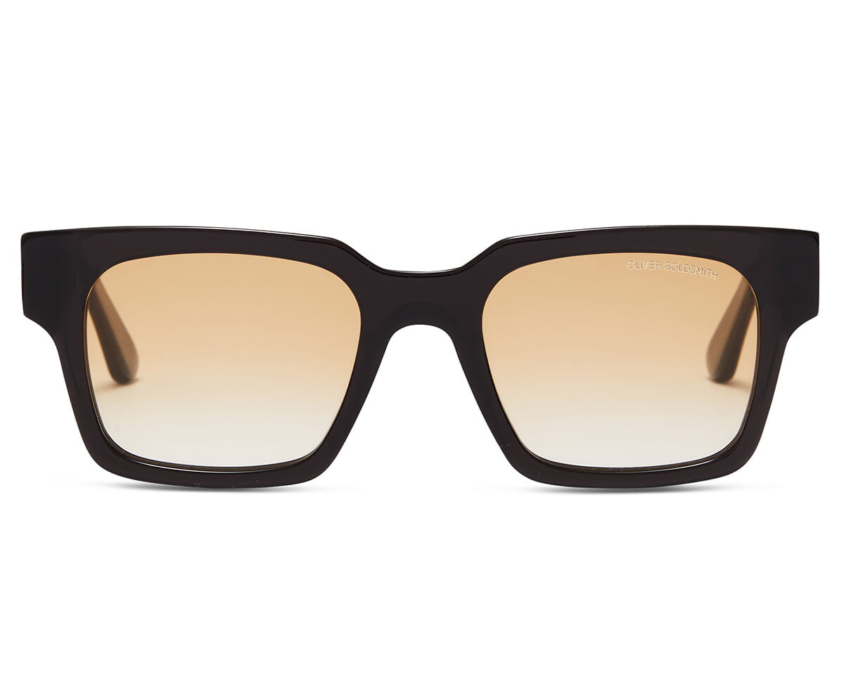 Winston WS Sunglasses with Almost Black acetate frame