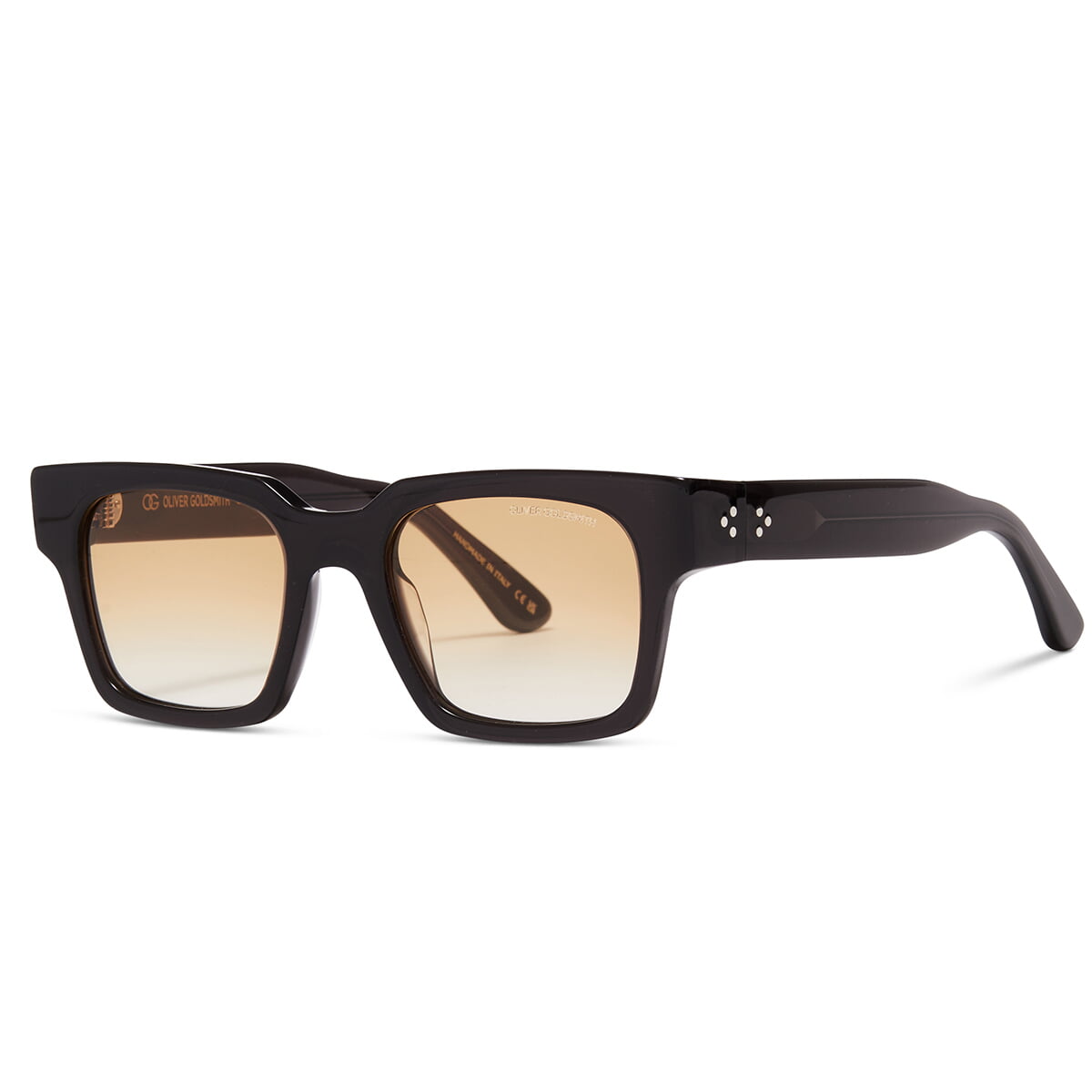 Winston WS Sunglasses with Almost Black acetate frame
