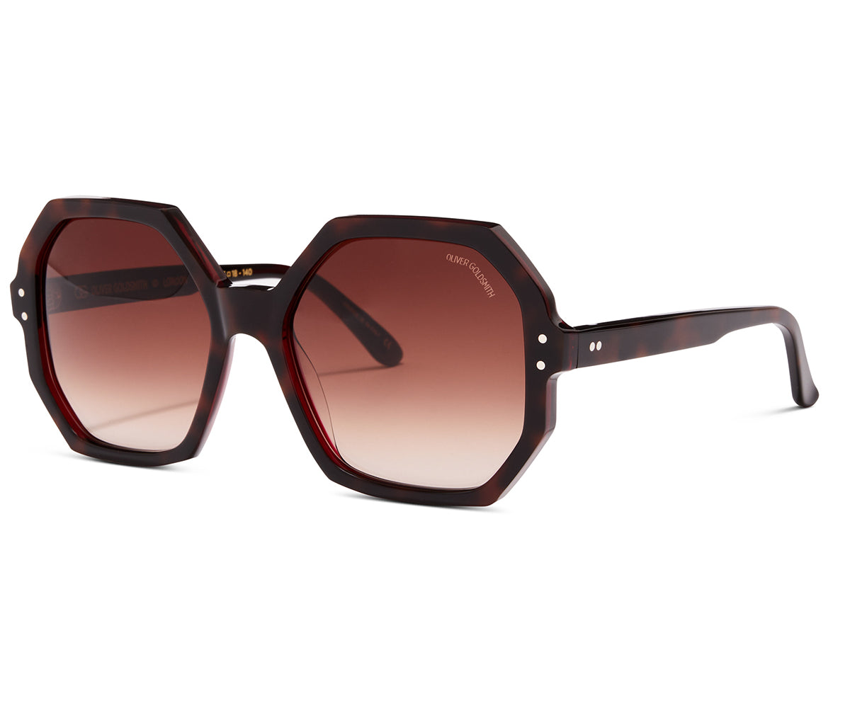Yatton Sunglasses with Tortoise & Cherry acetate frame