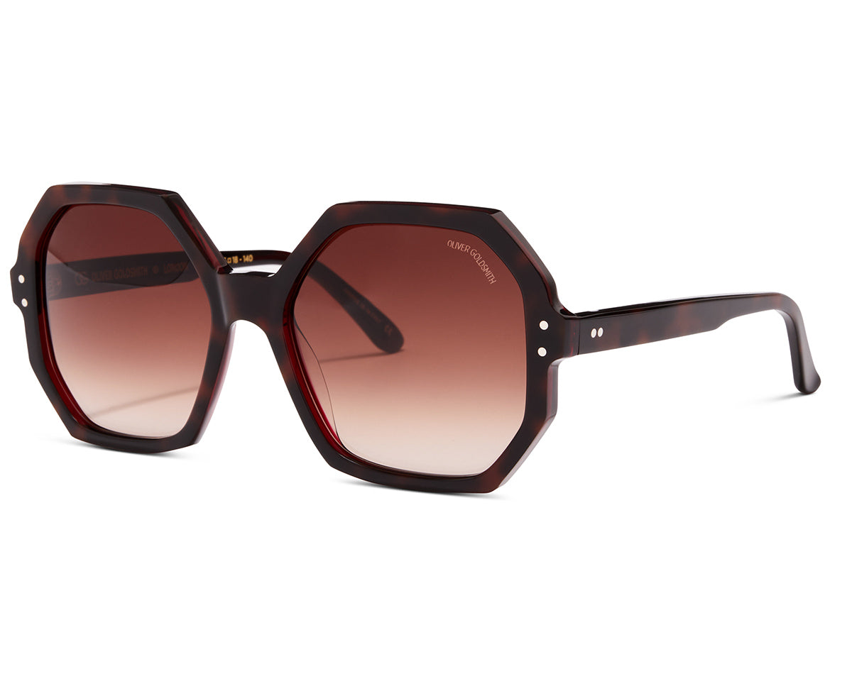 Yatton Sunglasses with Tortoise & Cherry acetate frame