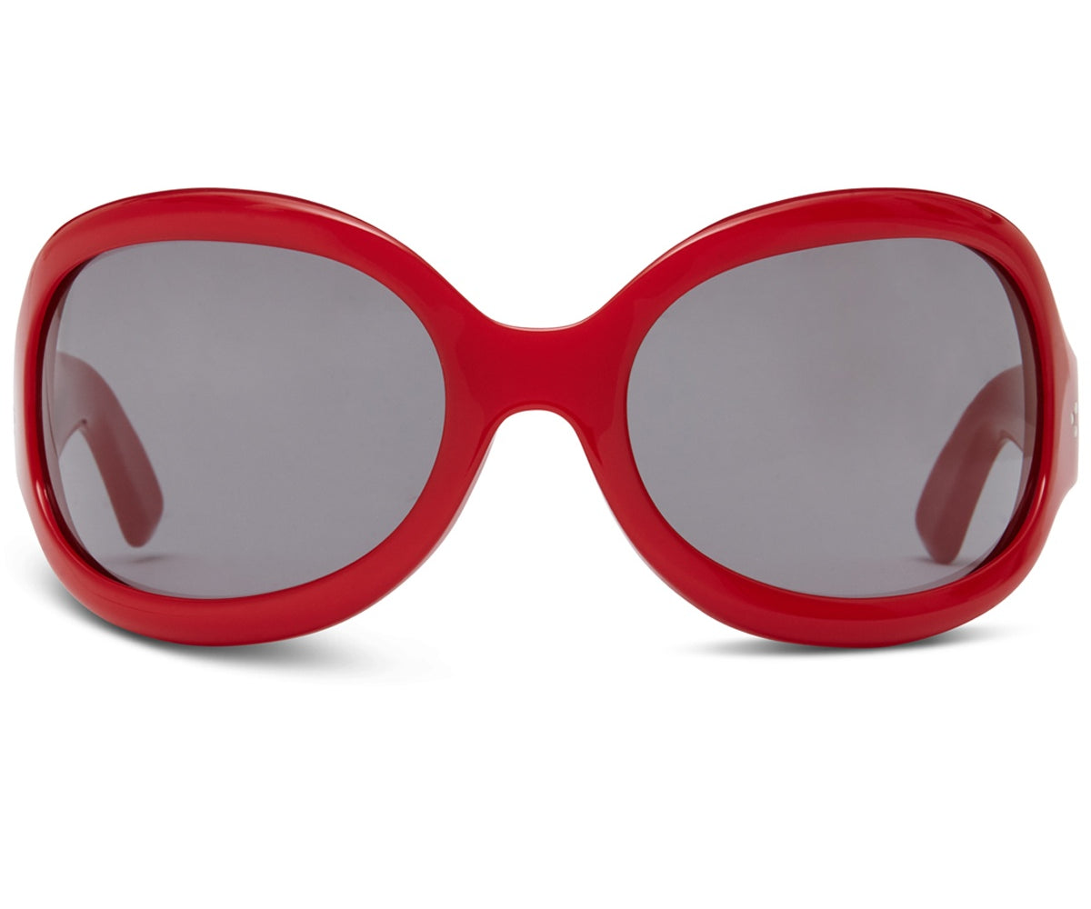 Yuhu Sunglasses with Red acetate frame