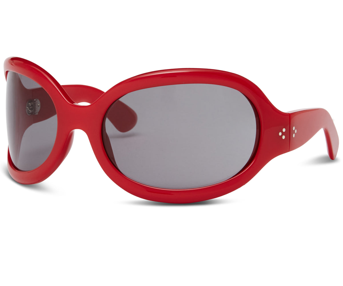 Yuhu Sunglasses with Red acetate frame