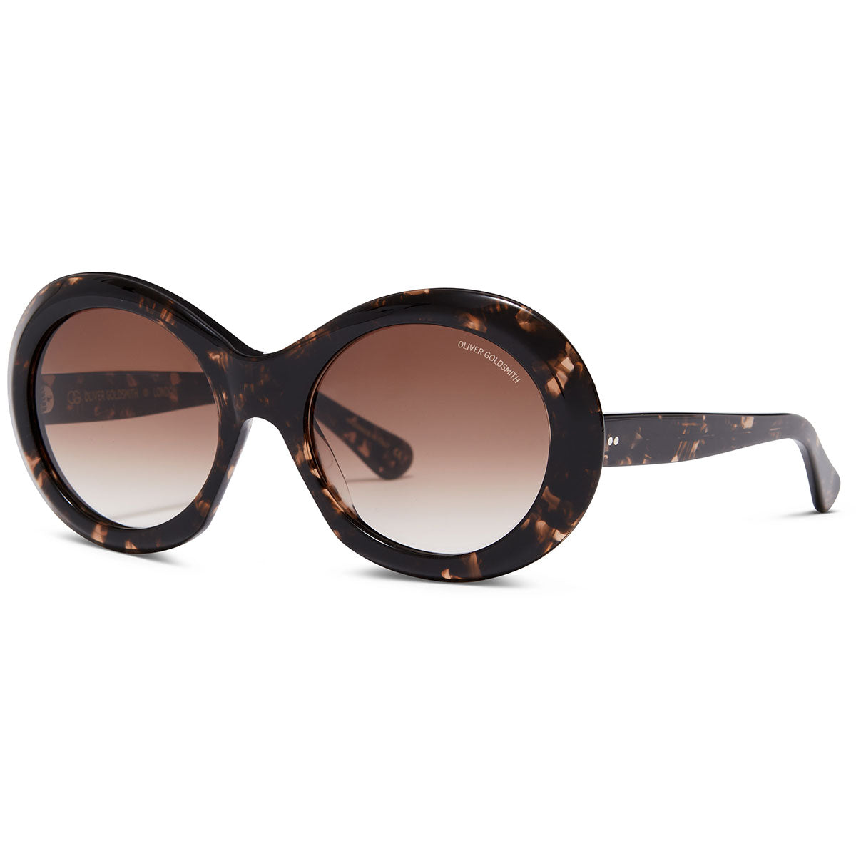 Audrey Sunglasses with Mocha acetate frame