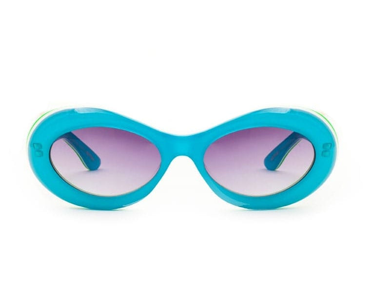 Bude OG Kids Sunglasses with Aqua Fresh acetate frame