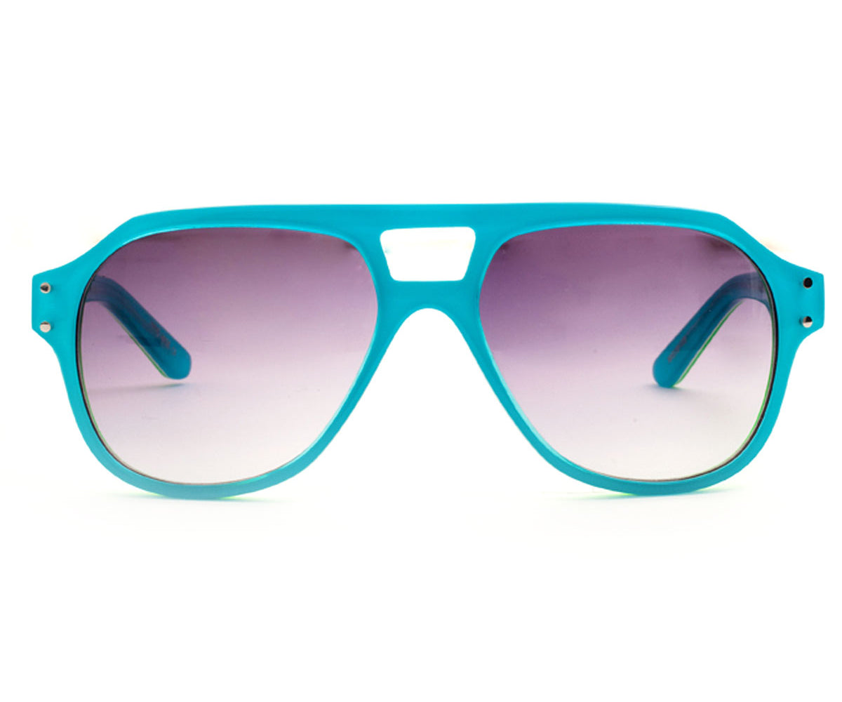 Glyn Kids Sunglasses with Aqua Fresh acetate frame