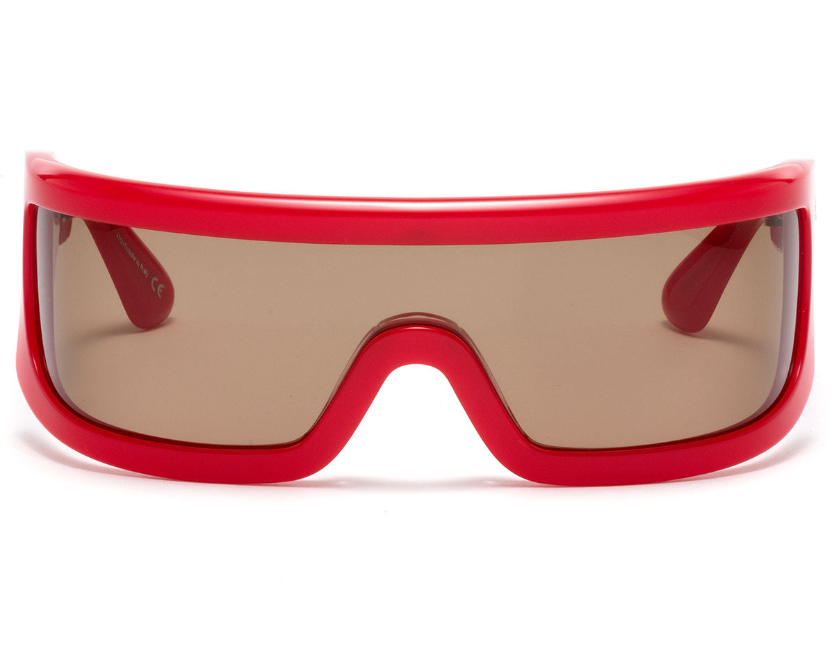 Wow Sunglasses with Red acetate frame