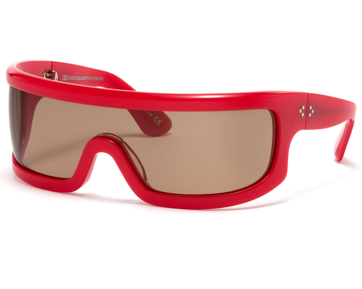 Wow Sunglasses with Red acetate frame