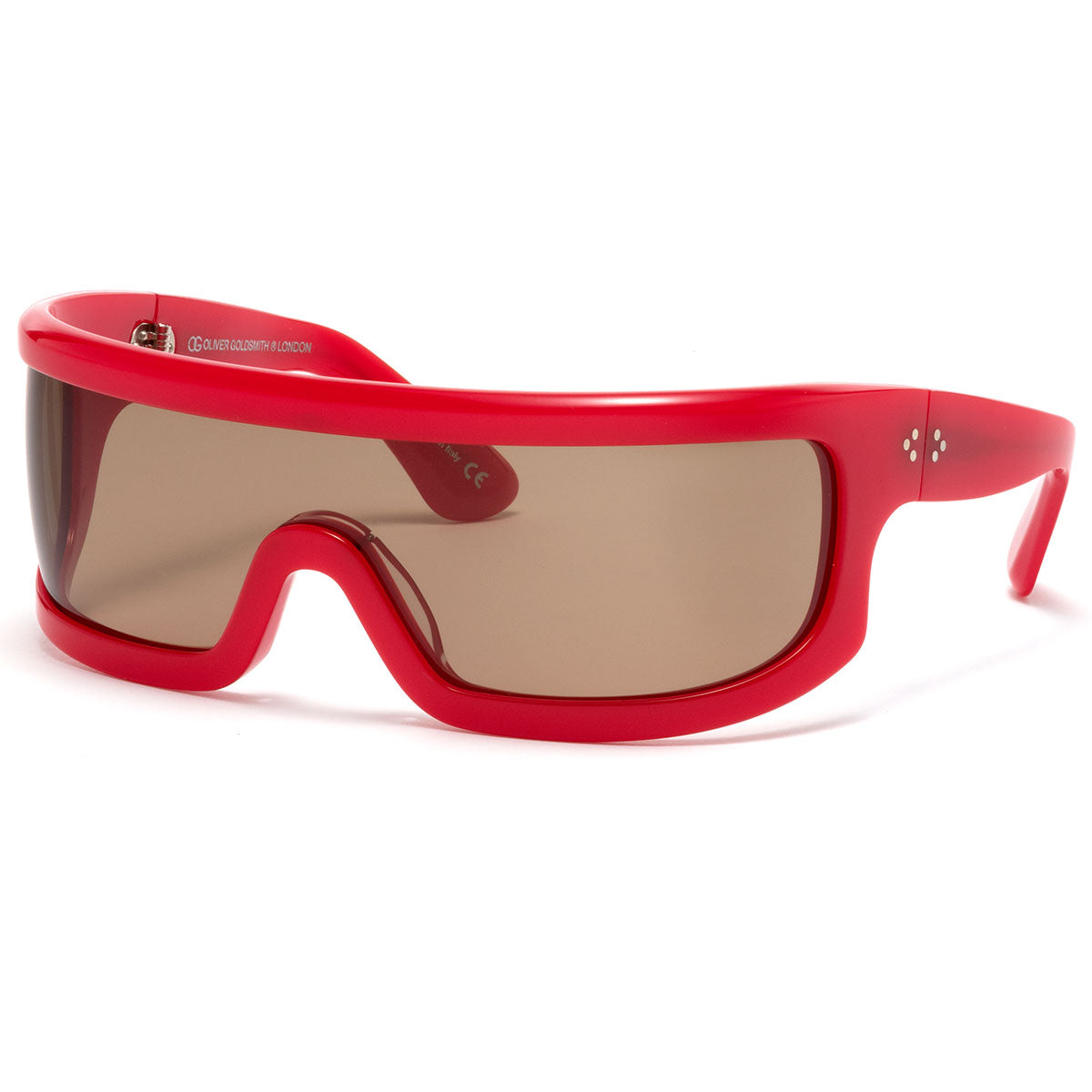 Wow Sunglasses with Red acetate frame