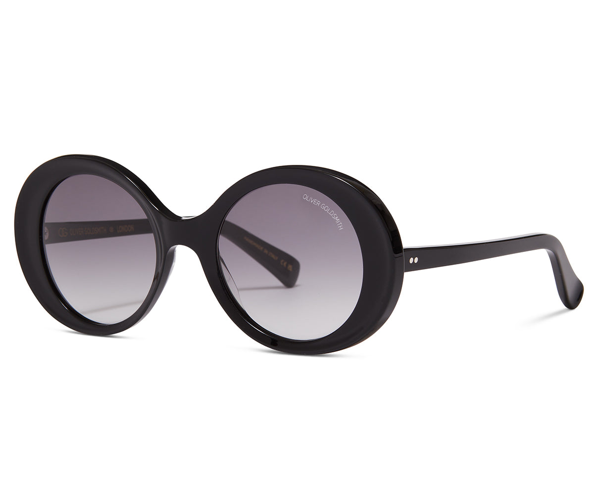 The 1960S 001 Sunglasses with Black acetate frame