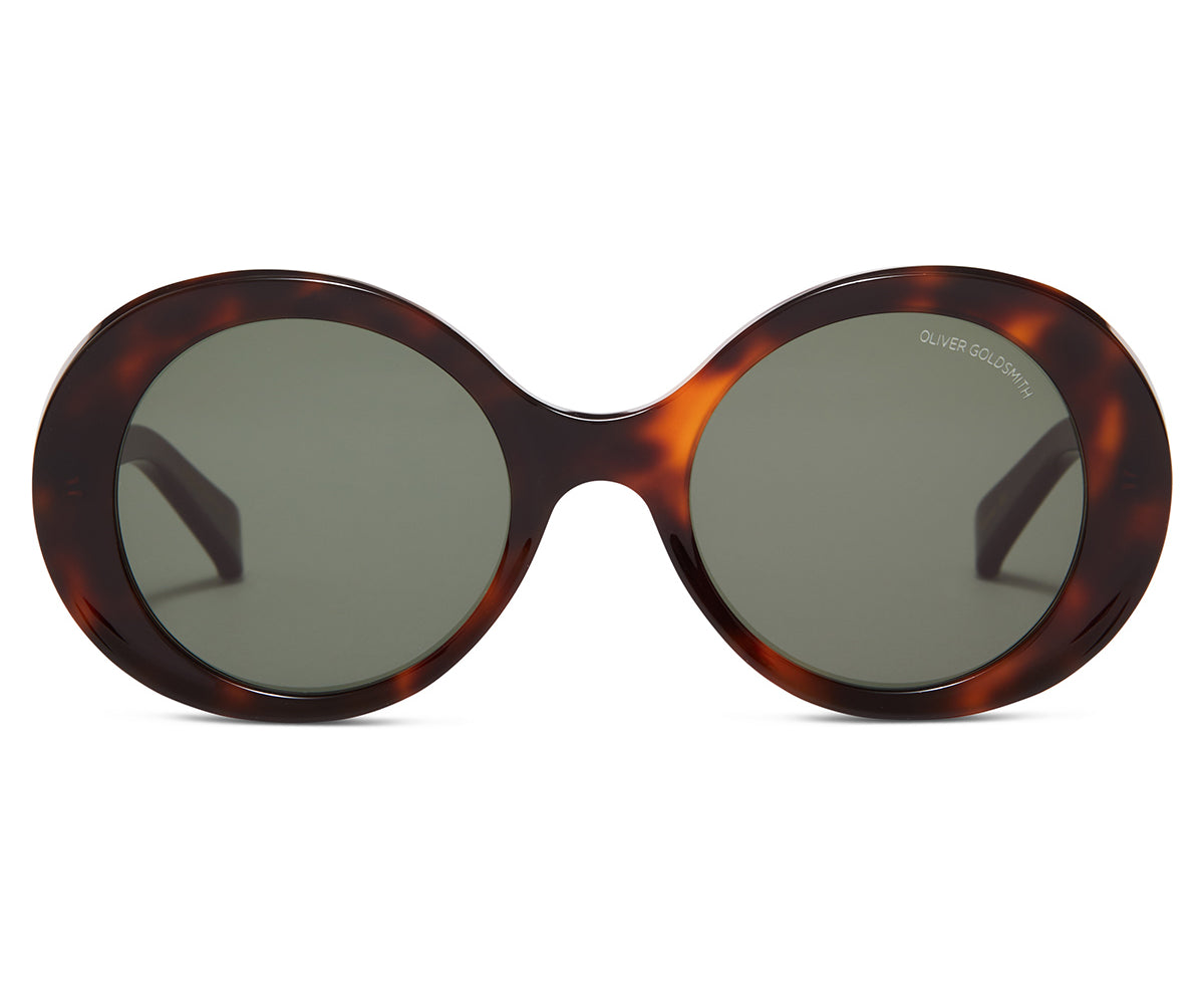 The 1960S 001 Sunglasses with Earth Tortoise acetate frame
