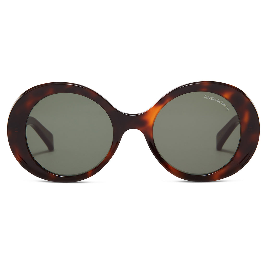 The 1960S 001 Sunglasses with Earth Tortoise acetate frame