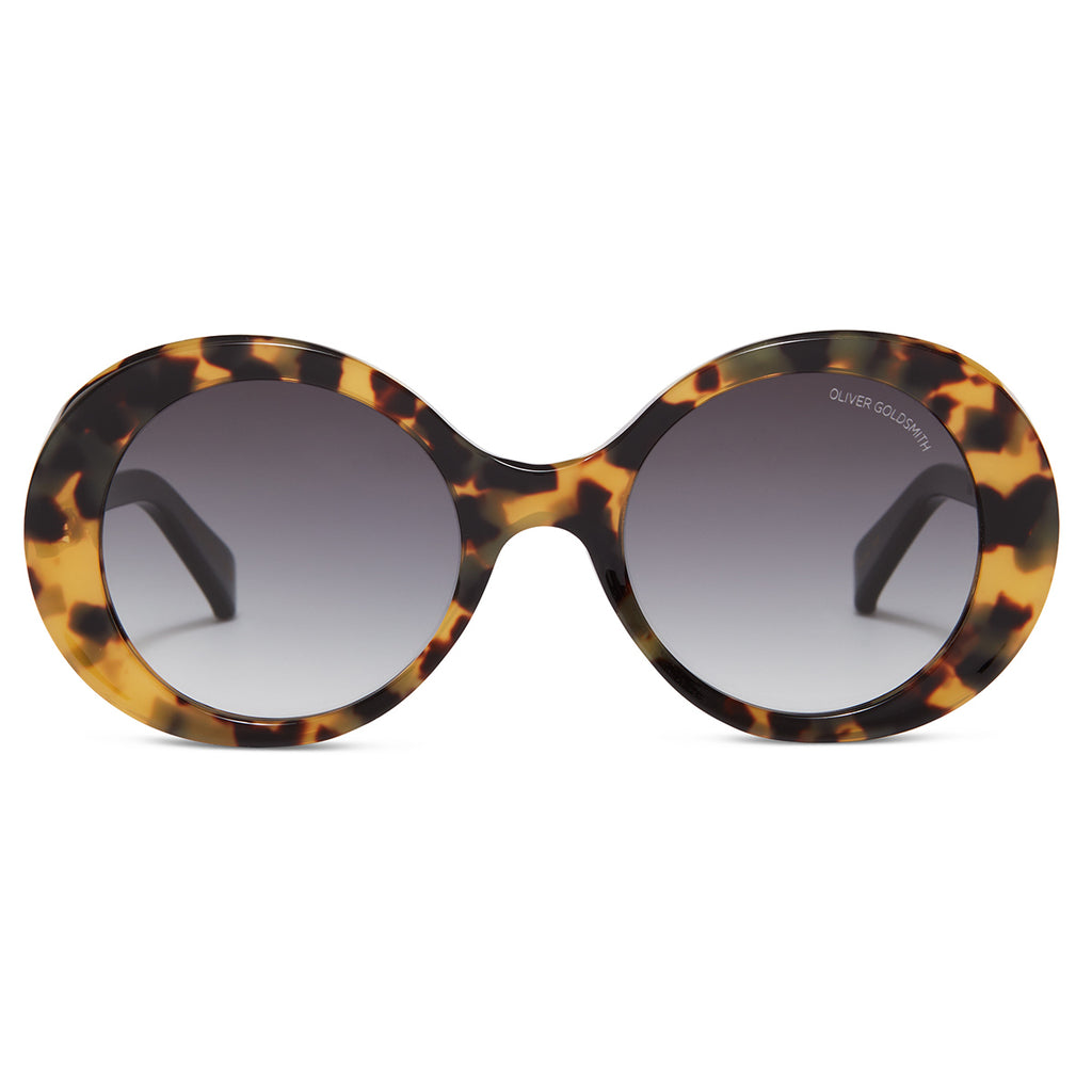 The 1960S 001 Sunglasses with Leopard acetate frame