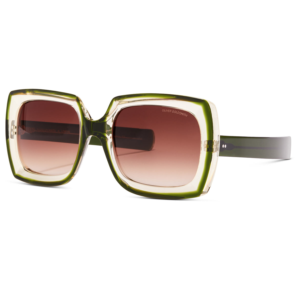 Fuz Sunglasses with Seafoam & Champagne acetate frame