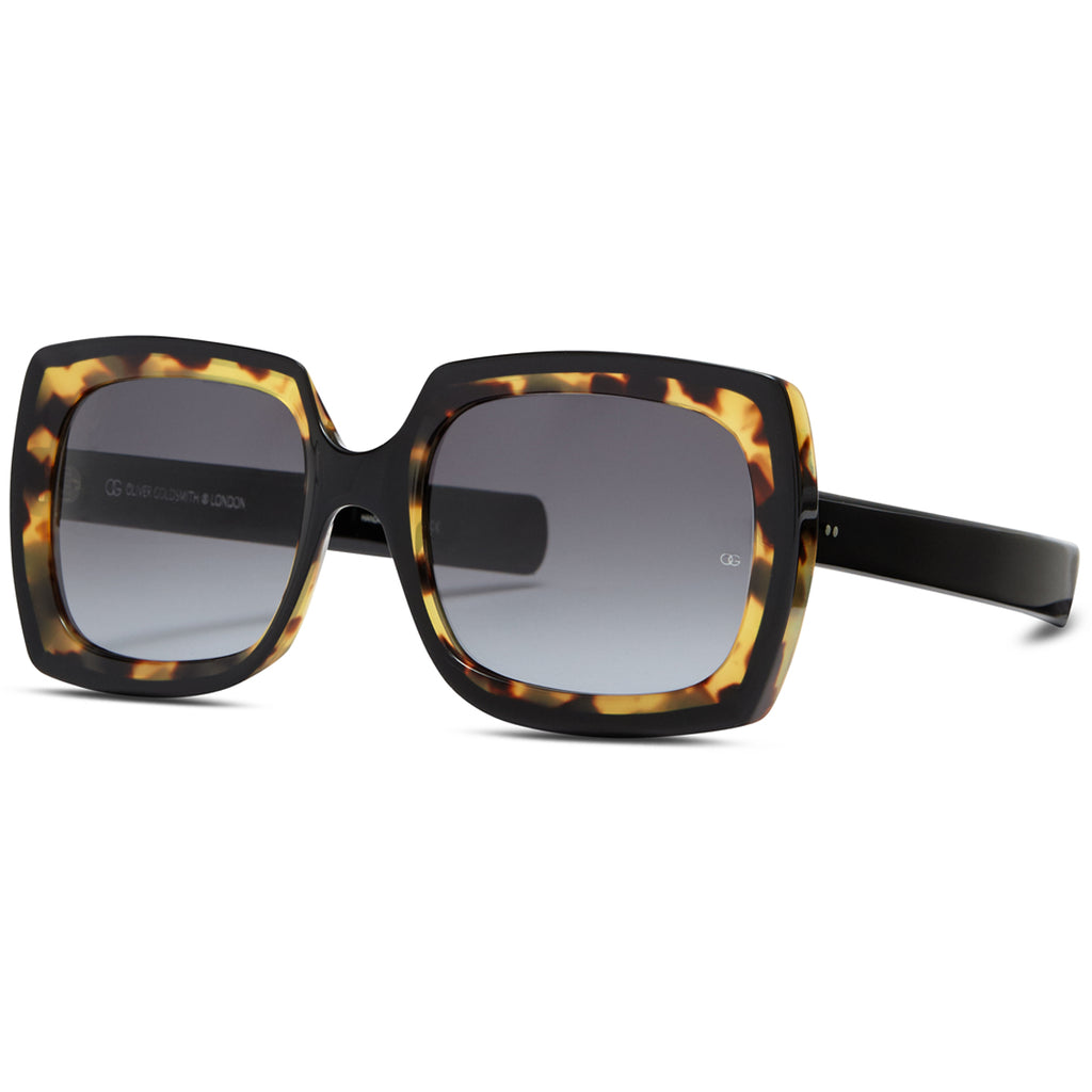 Fuz Sunglasses with Black Leopard acetate frame