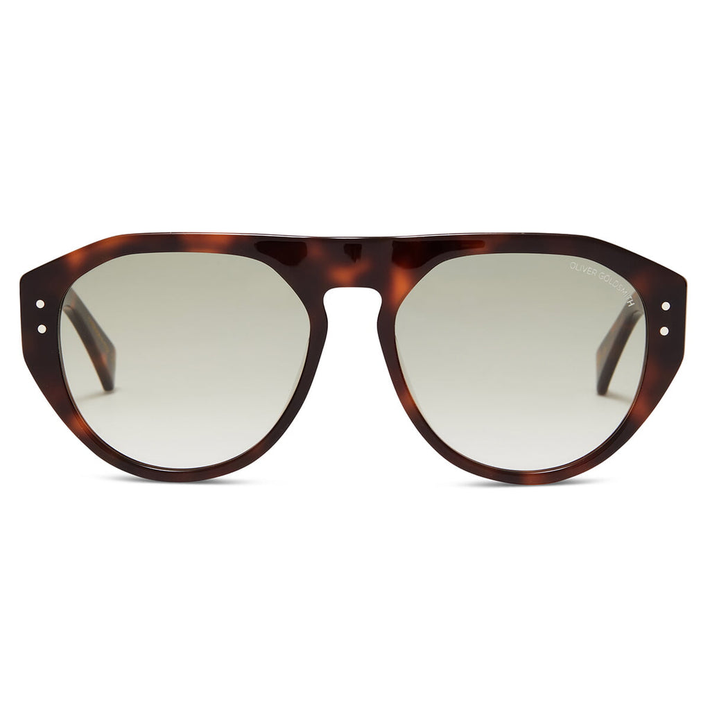 Gopas WS Sunglasses with Earth Tortoise acetate frame