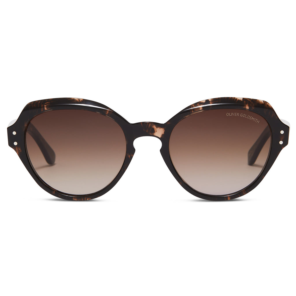 Hep Sunglasses with Mocha acetate frame