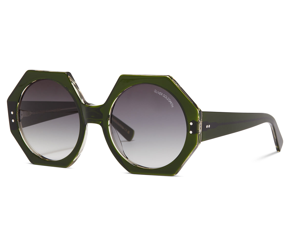 Hex Sunglasses with Seafoam Champagne acetate frame