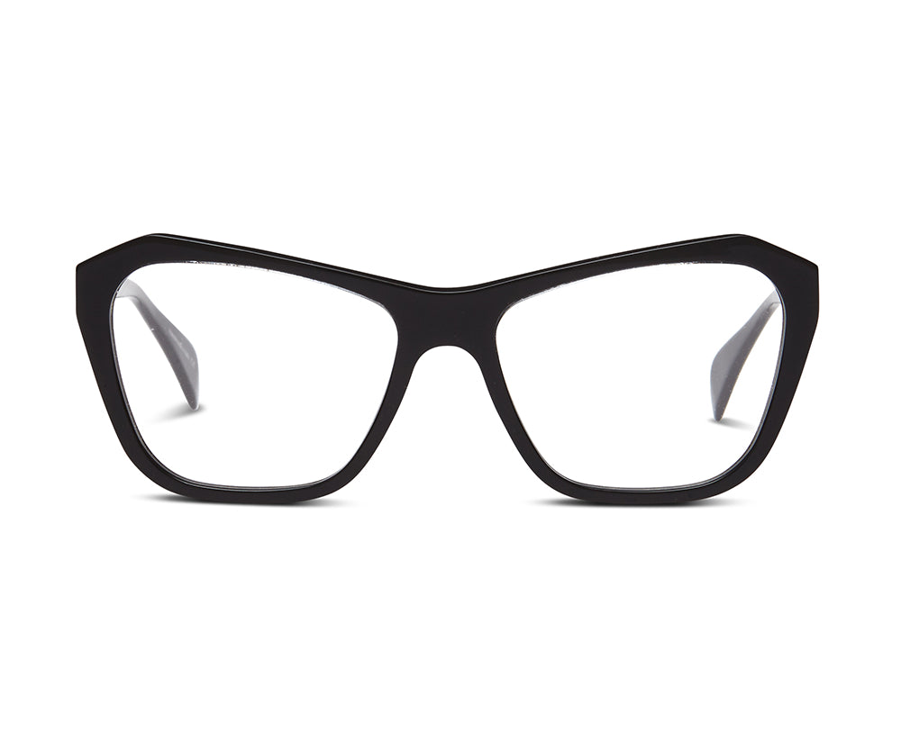 Hathaway Sunglasses with Black Glass acetate frame