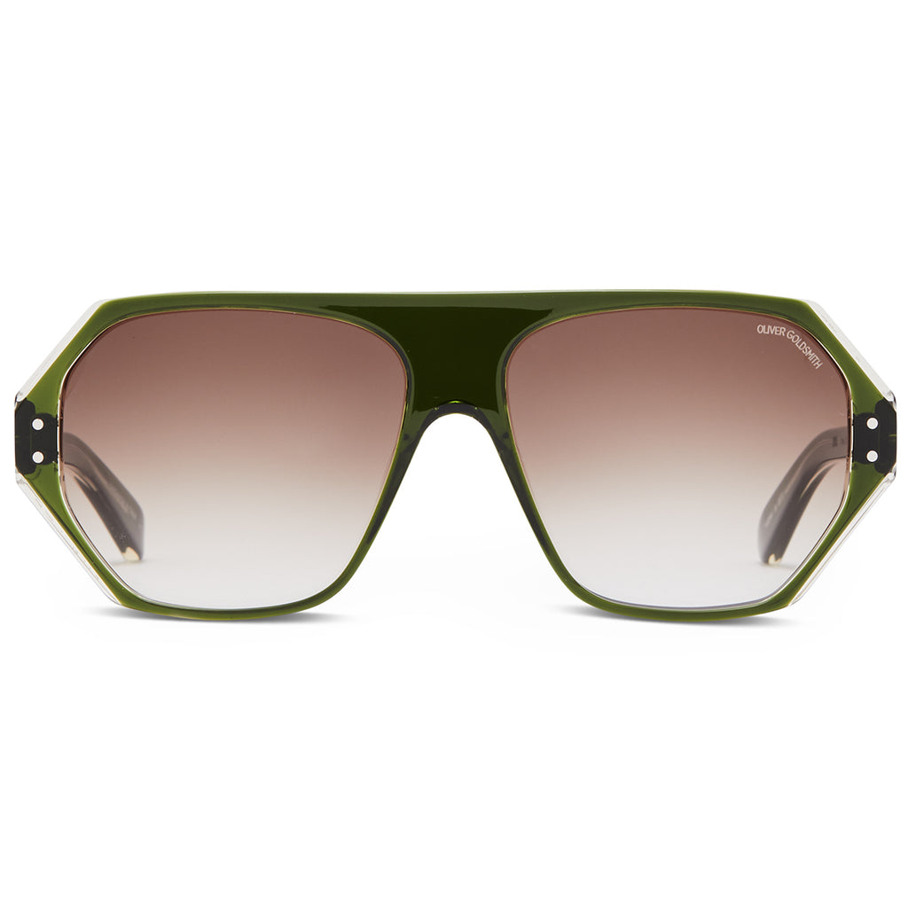Kendal Sunglasses with Seafoam & Champagne acetate frame