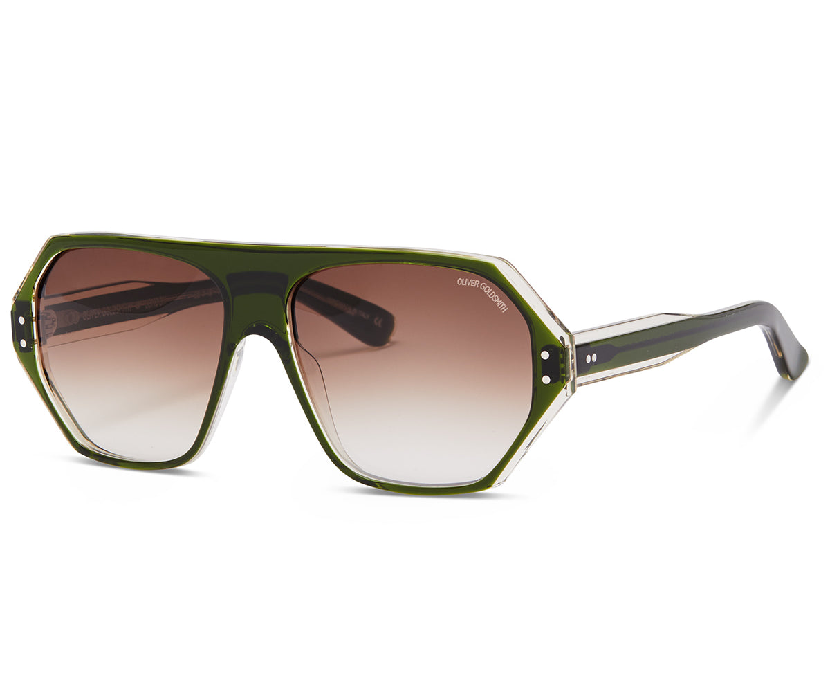 Kendal Sunglasses with Seafoam & Champagne acetate frame