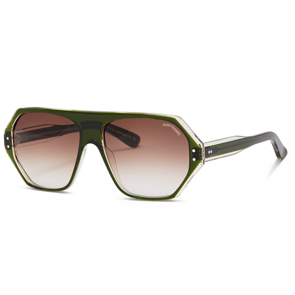 Kendal Sunglasses with Seafoam & Champagne acetate frame