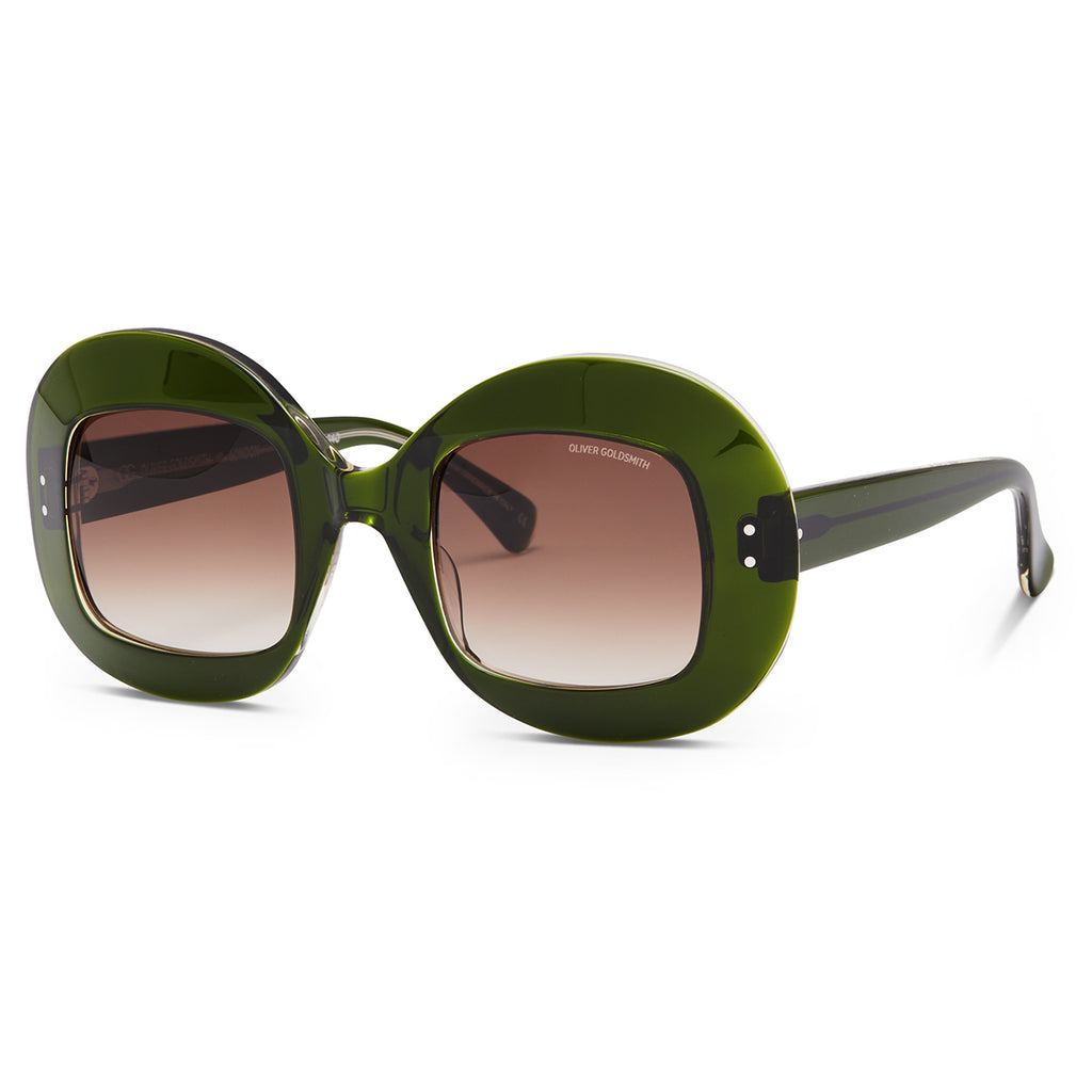 Uuksuu Sunglasses with Seafoam & Champagne acetate frame