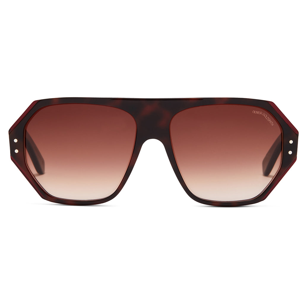 Kendal Sunglasses with Tortoise & Cherry acetate frame