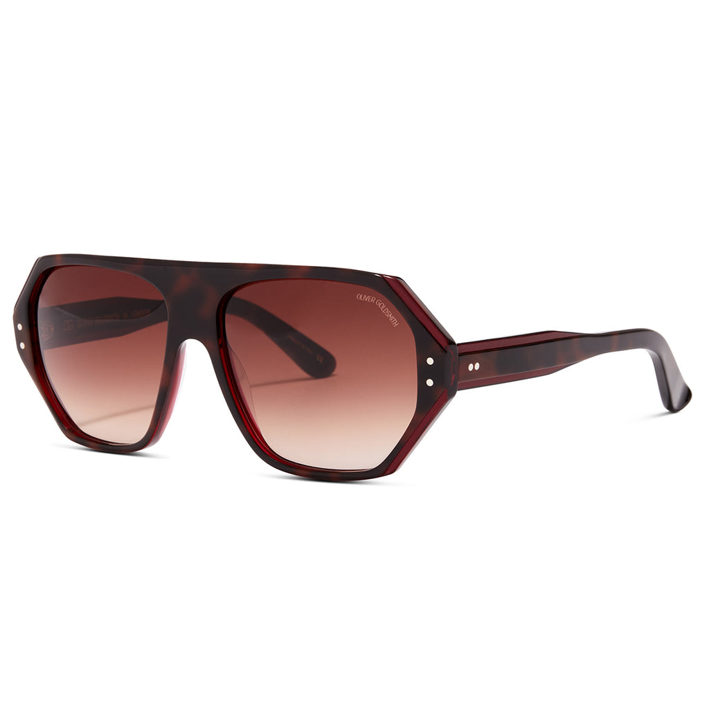Kendal Sunglasses with Tortoise & Cherry acetate frame