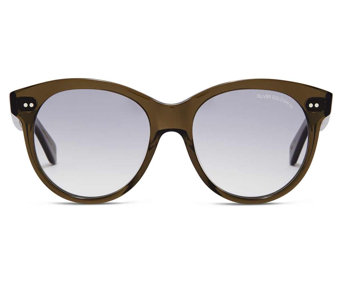 Manhattan WS Sunglasses with Dark Olive acetate frame