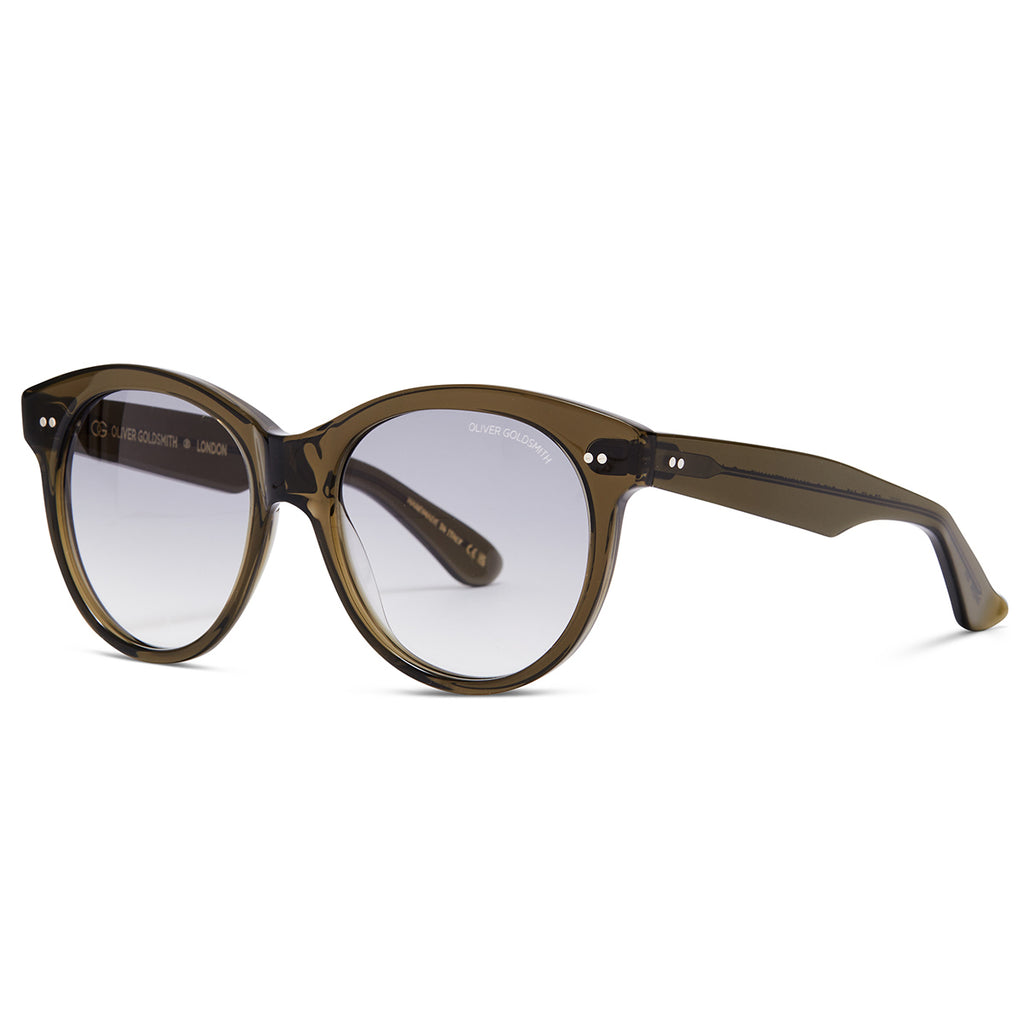 Manhattan WS Sunglasses with Dark Olive acetate frame